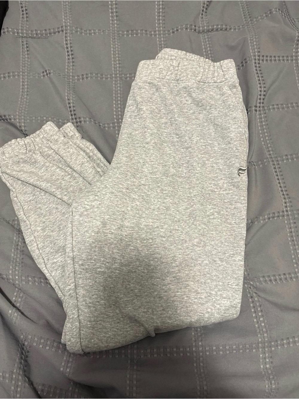 Heather Gray Jogger Sweatpants